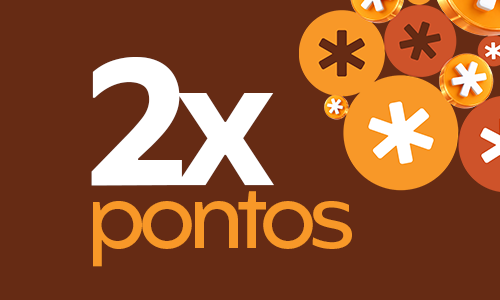 Cupom 2x pontos