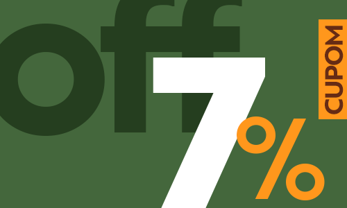 Cupom 7% OFF