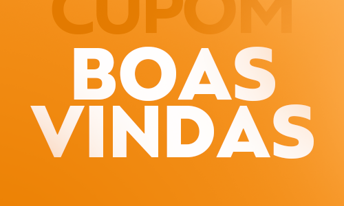 Cupom de boas-vindas 20% OFF